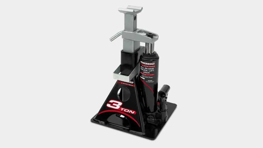 Powerbuilt 640912 All In One Bottle Jack Stand